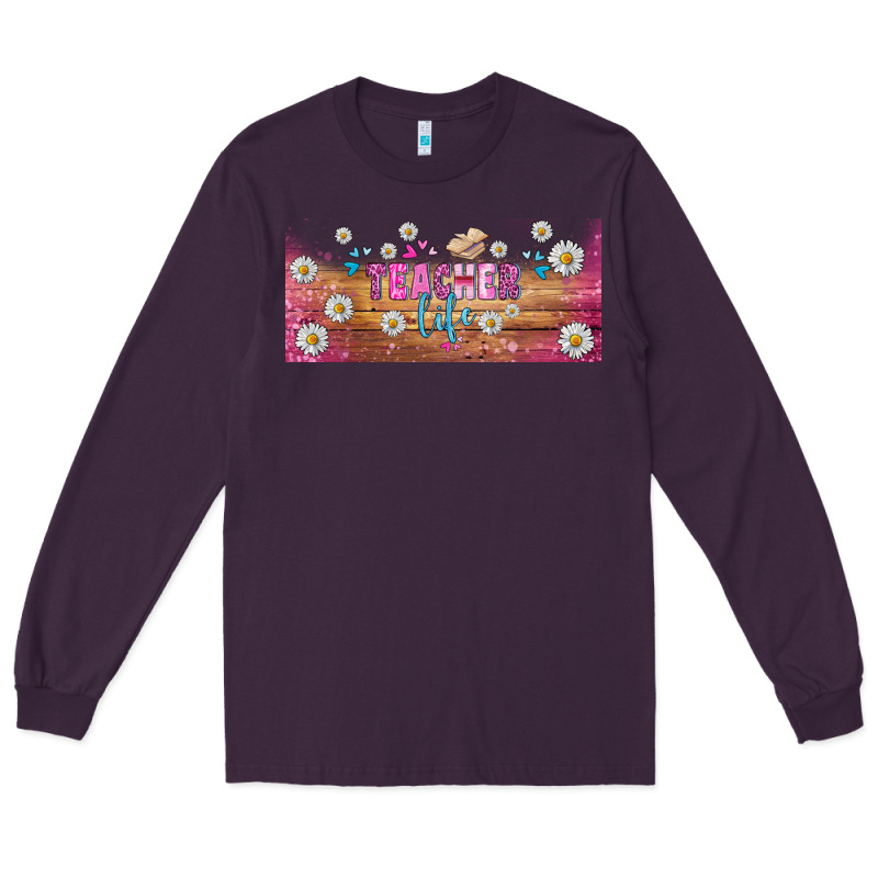 Teacher Life Libbey Glass Long Sleeve Tee by BundleAndBundleShop | Teevron