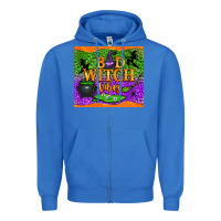 True Royal Bad witch vibes Zipper Hoodie - NancyCooperArtShop