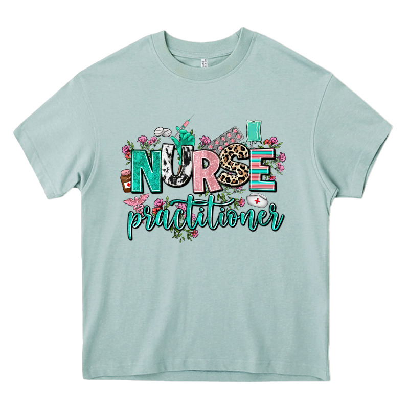 Nurse Practitioner Heavy Core Tee by AdoDesignShop | Teevron