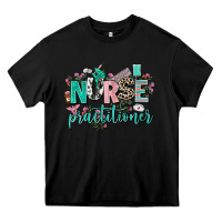 Black nurse practitioner Heavy Core Tee - AdoDesignShop