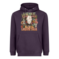 Plum Last night we let the liquor talk Heavyweight Hoodie - HowdyJamesFarm