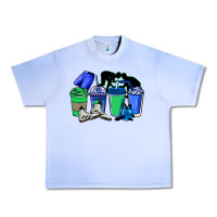 Grape Ice wrestling coffee cups Urban Heavy Tee - NancyCooperArtShop
