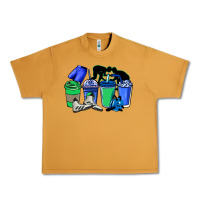 Peanut Butter wrestling coffee cups Urban Heavy Tee - NancyCooperArtShop