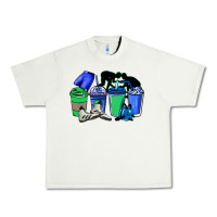 Pistachio wrestling coffee cups Urban Heavy Tee - NancyCooperArtShop