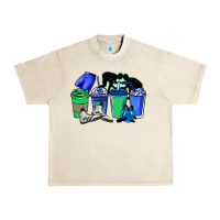 Sandshell wrestling coffee cups Urban Heavy Tee - NancyCooperArtShop