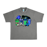 Tornado wrestling coffee cups Urban Heavy Tee - NancyCooperArtShop