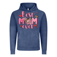 Vintage Denim best mom ever Vintage Hoodie - MaliasSmallBusiness