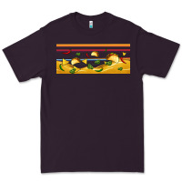 Plum taco and nachos libbey glass Premium Tee - BundleAndBundleShop