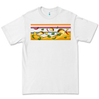 White taco and nachos libbey glass Premium Tee - BundleAndBundleShop