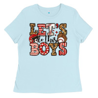 Let's Do This Boys Baseball Ladies Tee | Teevron