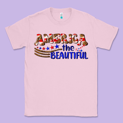 America The Beautiful Classic Tee Designed By Nancycooperartshop