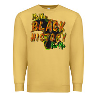 Antique Gold It's the black history for me Premium Sweatshirt - HowdyJamesFarm