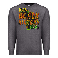 Charcoal Heather It's the black history for me Premium Sweatshirt - HowdyJamesFarm