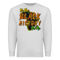 Dove Grey It's the black history for me Premium Sweatshirt - HowdyJamesFarm