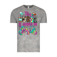 Cloud Rock this nurse is guided by jesus Vintage Tee - JahusDesignShop