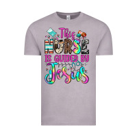 Vintage Zinc this nurse is guided by jesus Vintage Tee - JahusDesignShop