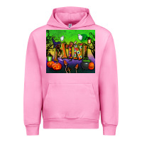 Fuchsia Pink halloween mini tumbler Urban Hoodie - BundleAndBundleShop