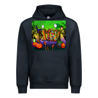 Navy halloween mini tumbler Urban Hoodie - BundleAndBundleShop