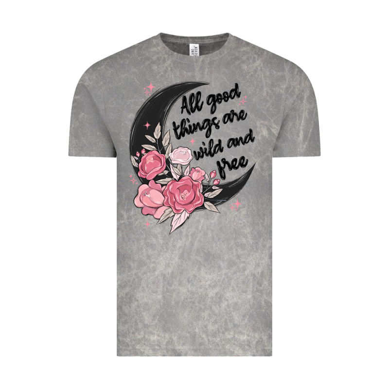 All Good Things Are Wild And Free Vintage Tee by MaliasSmallBusiness | Teevron