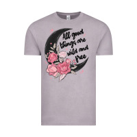 Vintage Zinc all good things are wild and free Vintage Tee - MaliasSmallBusiness