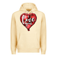 Pina Colada I love you heart balloon Valentine's Day Premium Hoodie - HowdyJamesFarm