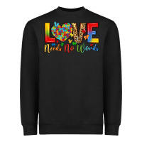 Black love needs no words Heavyweight Sweatshirt - LillyAllenDesigns