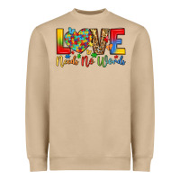 Mushroom love needs no words Heavyweight Sweatshirt - LillyAllenDesigns