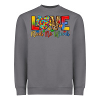 Storm love needs no words Heavyweight Sweatshirt - LillyAllenDesigns