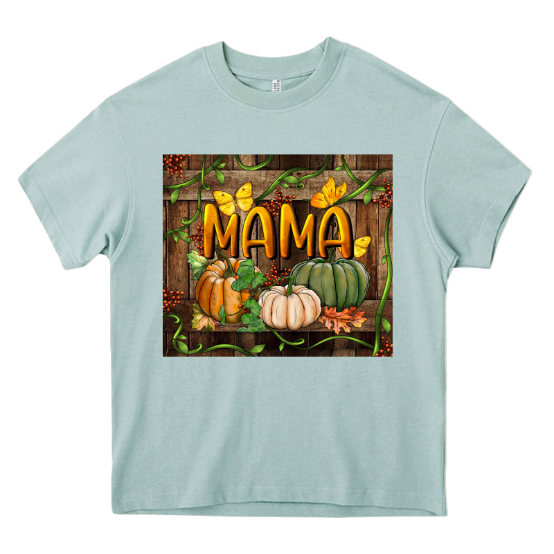Mama Pumpkin Tumbler Heavy Core Tee by BundleAndBundleShop | Teevron