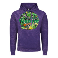 Cloud Purple one lucky teacher Vintage Hoodie - MaliasSmallBusiness