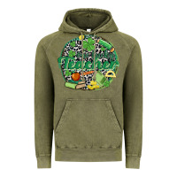 Vintage Olive one lucky teacher Vintage Hoodie - MaliasSmallBusiness
