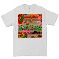 Dove Grey latino seamless pattern Premium Tee - BundleAndBundleShop