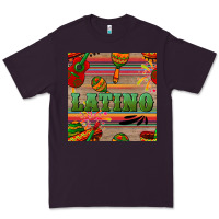 Plum latino seamless pattern Premium Tee - BundleAndBundleShop