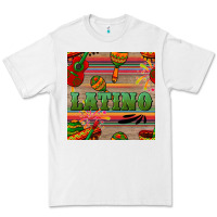 White latino seamless pattern Premium Tee - BundleAndBundleShop
