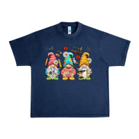 Navy crafter gnomies Urban Heavy Tee - NancyCooperArtShop