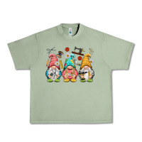 Oil Green crafter gnomies Urban Heavy Tee - NancyCooperArtShop