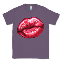 Lavender lips mark Classic Tee - NancyCooperArtShop