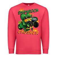 Cardinal Shamrock crusher St. Patrick's Day Premium Sweatshirt - CowGirlArtShop