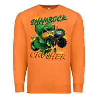 Carrot Shamrock crusher St. Patrick's Day Premium Sweatshirt - CowGirlArtShop