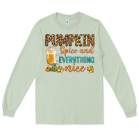 Matcha pumpkin spice and everything nice Long Sleeve Tee - BundleAndBundleShop