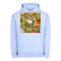 Pigment Grape Ice fall goats seamless pattern Urban Hoodie - BundleAndBundleShop