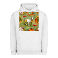 Pigment Lunar Rock fall goats seamless pattern Urban Hoodie - BundleAndBundleShop