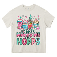 Cream easter coffee makes me so hoppy Heavy Core Tee - Jasminsmagicworld