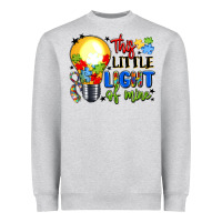 Heather Grey this little light of mine Heavyweight Sweatshirt - LillyAllenDesigns