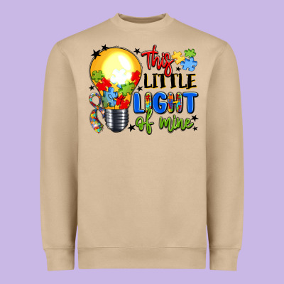This Little Light Of Mine Heavyweight Sweatshirt Designed By Lillyallendesigns