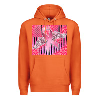 Carrot cancer awareness american flag Premium Hoodie - CowGirlArtShop