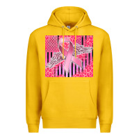Lemon cancer awareness american flag Premium Hoodie - CowGirlArtShop