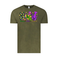 Vintage Olive peace love crawfish Vintage Tee - NancyCooperArtShop