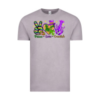 Vintage Zinc peace love crawfish Vintage Tee - NancyCooperArtShop
