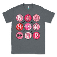 Charcoal Heather new year 2024 Classic Tee - MaliasSmallBusiness